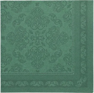 Produktbild von PAPSTAR Servietten 1/4-Falz, 40x40 cm dunkelgrün, "ROYAL Collection" | Folie (50 Stück)