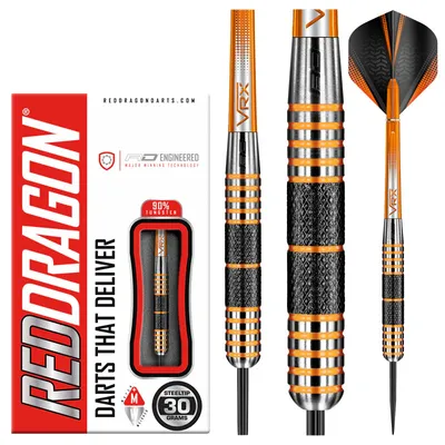 Produktbild von Red Dragon Darts Amberjack 11 90% Wolfram 30g Steeldart RDD0097