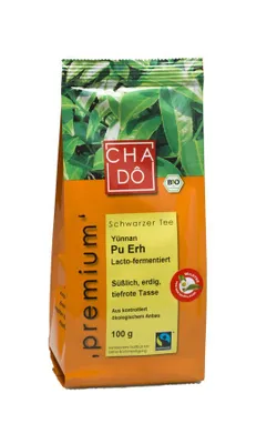 Image de Cha DôWildTeePolyuréthaneErh, WFTO, 75g, pack de 6
