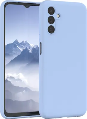 Produktbild von EAZY CASE Silikonhülle für Samsung Galaxy A13 4G Silikon Backcover Schutz in Blau