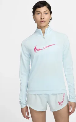 Obrázek produktu pro Nike W Nk Swsh Hbr Hz Mid Blue Force/Htr/Blue Force Blue Force/Htr/Blue Force Xl