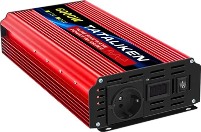 Zdjęcie produktu dla Przetwornica DC/AC, wyjście 220V,  , 6000W EU, Europa, 24V, 220V