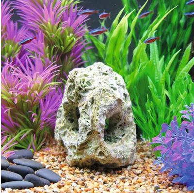 Produktbild von Aquariumdekoration Tucabo-Grotte 3 Loch, ca. 15 x 15 x 20 cm