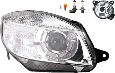 Produktbild von Scheinwerfer kompatibel zu Skoda Fabia 54 12/06-03/10 H7 R +Nebel+Leuch. 5J1941018A 7H0941700C 7H0941700B 7H0941700 Johns