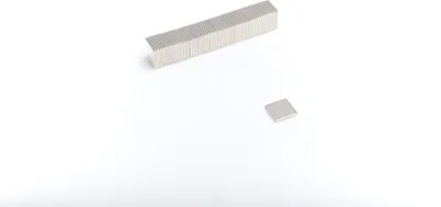 Produktbild von Neodym Magnete 10 x 10 x 1 mm N38 Quader Case - 1 Stück, Extrem stark, Magnettafeln, Kühlschränke, Whiteboards, DIY