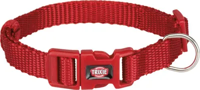 Produktbild von TRIXIE 20143, Hund, Standardkragen, Rot, Nylon, Einfarbig, XS-S
