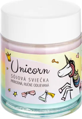 Obrázek produktu pro Unicorn Ručně odlévaná sójová svíčka 125 ml