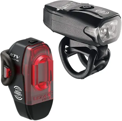 Obrázok produktu pre Lezyne KTV Pro Smart, Zadné + predné svetlo (súprava), Čierna, IPX7, 270°, LED, 200 lm