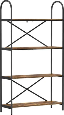 Obrázok produktu pre vidaXL Údená dubová knižnica 80 x 30 x 146 cm materiál na báze dreva