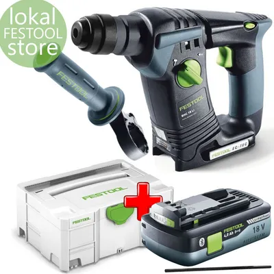 Produktbild von Festool Akku-Bohrhammer 18V BHC 18-Basic Systainer + Akku