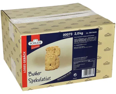 Produktbild von Schulte Butter Spekulatius 2kg