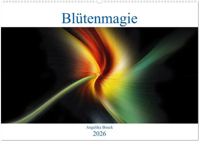 Produktbild von Blütenmagie (Wandkalender 2026 DIN A2 quer), CALVENDO Monatskalender