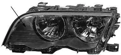 Produktbild von VAN WEZEL Scheinwerfer Links für BMW 3 Limousine (E46) 0646965