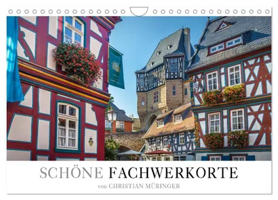 Produktbild von Schöne Fachwerkorte (Wandkalender 2027 DIN A4 quer), CALVENDO Monatskalender