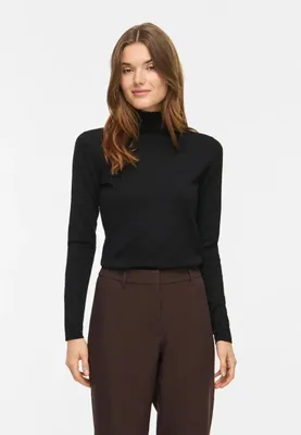 Produktbild von VILA Rollkragenpullover Langarm Unifarben Klassisches Design Größe: XS