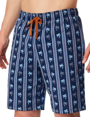 Produktbild von Schiesser Herren Schlafhose kurz Bermuda - Mix + Relax - Baumwolle