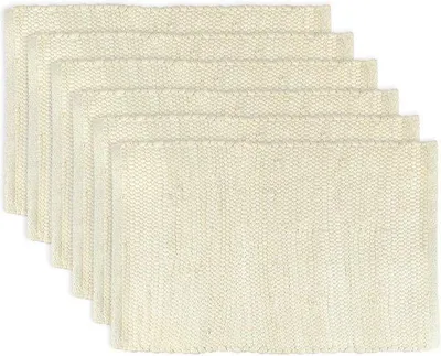 Productafbeelding van Omkeerbaar en machinewasbaar placemat van katoen - 13x19 cm