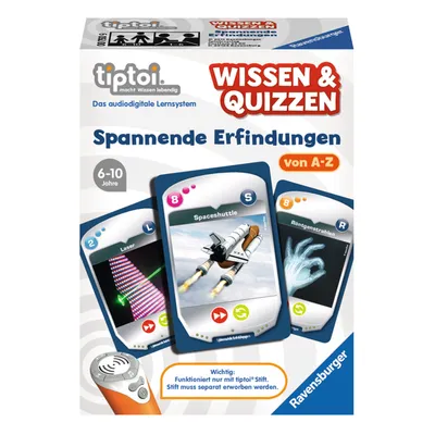 Produktbild von Ravensburger tiptoi 3in1 Wissen & Quizzen Spannende Erfindungen 00750