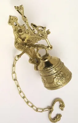Produktbild von Klosterglocke Messing Höhe 20 cm
