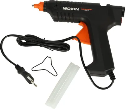 Image de Pistolet à colle chaude WOKIN 15W + cartouches 11,2mm