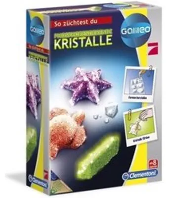 Produktbild von Clementoni Galileo - Phosphoreszierende Kristalle, Kristallbaum, Chemie, 8 Jahr(e), Mehrfarbig