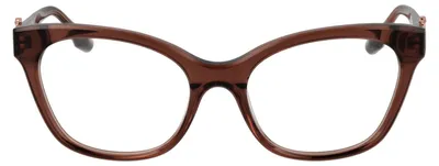 Produktbild von Trussardi TSW6028 Brillenfassung Damen Azetat Braun 54-18-145