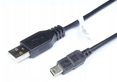 Obrázek produktu pro Vitalco DSF30 Kabel mini USB 0.8m černý