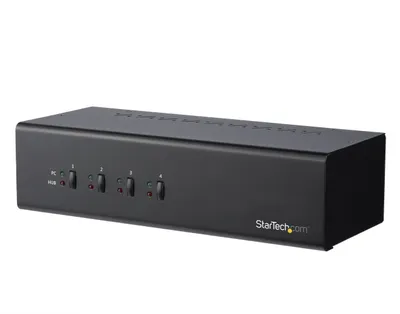 Productafbeelding van StarTech.com SV431DL2DU3A, 18 Watt, Zwart