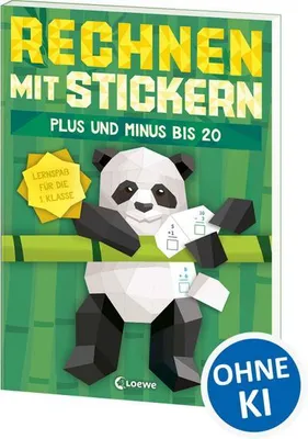 Obrázek produktu pro Rechnen mit Stickern - Plus und Minus bis 20