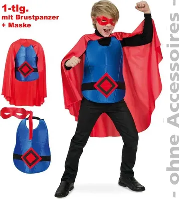 Produktbild von Fritz Fries FRIES - Super Hero, 2-tlg. + Maske, Gr. 128-140