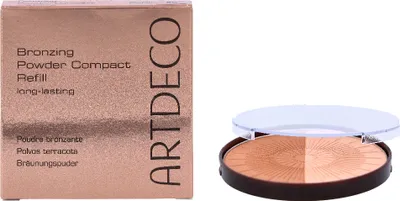 Produktbild von ARTDECO Bronzing Powder Compact Long-lasting Refill, 10 g, Gepresstes Puder, Almond, Beige, Mittel, Bräunung