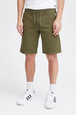 Produktbild von Blend BHDenim Herren Shorts Chinoshorts kurze Hose mit Kordelzug Eingrifftaschen Baumwollmischung leicht elastisch Regular fit