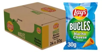 Produktbild von Vorteilspack Bugles Nacho Cheese Flavor 24X30Gr - By Lay`s