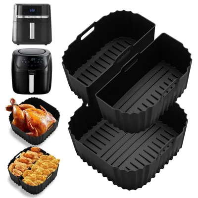 Immagine prodotto di Accessori per friggitrice ad aria 3-in-1, stampo in silicone per friggitrice ad aria da 8L/6,2L