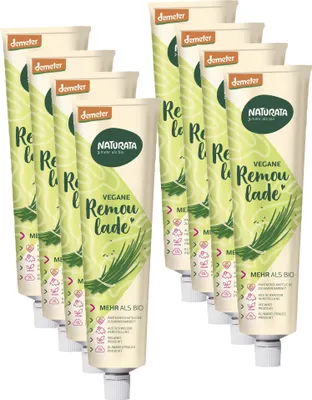 Produktbild von Vegane Remoulade ohne Ei in der Tube, 8 x 190 ml
