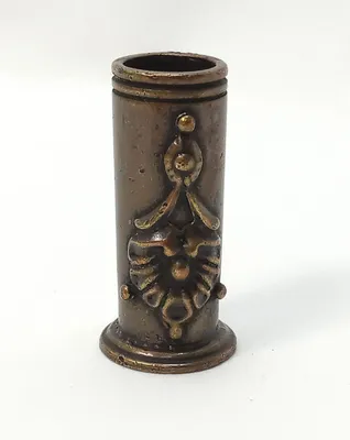 Produktbild von Miniatur Regenschirmhalter aus Metall 'antik'für 1:12 Puppenhaus 2x4 cm.
