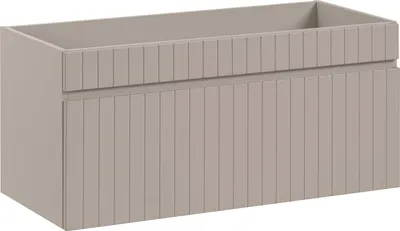 Obrázok produktu pre Skriňa pod umývadlo 100 cm 1 zásuvka Kašmírová matná fréza