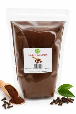 Produktbild von K T 1000 g / 1 Kg Nelken fein gemahlen Nelkenpulver Gewürznelken fein - 1 A Qualität