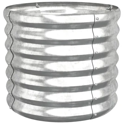 Immagine prodotto di Fioriera in acciaio verniciato a polvere 40x40x36 cm Argento