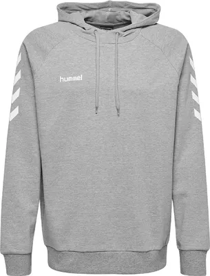 Zdjęcie produktu dla Hummel Go Bawełna Hoodie Pullover jasnoszary 203508-2006, rozmiar:S