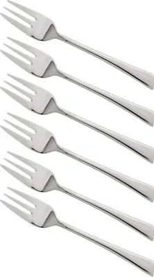 Immagine prodotto di Forchette Da Torta, 6 Pezzi, Lucide, Kinghoff Kh-1442 (3593-3520)