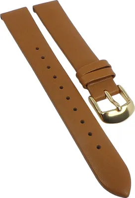 Produktbild von Timex | Uhrenarmband 16mm Leder braun glatt | TW2R91800 PW2R91800