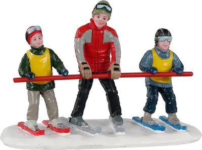 Productafbeelding van Bunny slope beginners kerstfiguur LEMAX