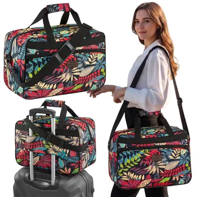 Produktbild von ZAGATTO wasserdichte Reisetasche fürs Flugzeug, Damen-Sporttasche, 40 × 20 × 25 cm
