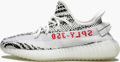 Produktbild von adidas Yeezy Boost 350 V2 Zebra – EU42 2/3 - US9