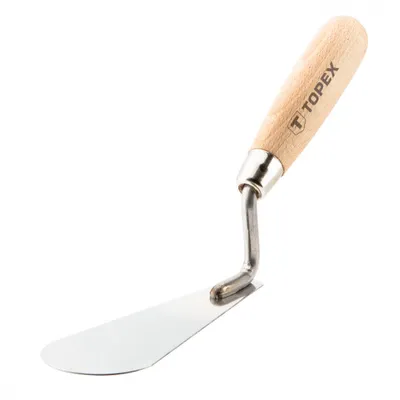 Obrázek produktu pro Dlátová stěrka TOPEX 160 x 55 x 20 mm, nerezová ocel