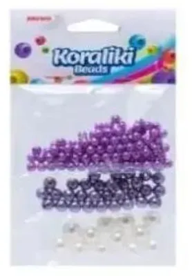 Produktbild von Koraliki do nawlekania 3 kolory 12g