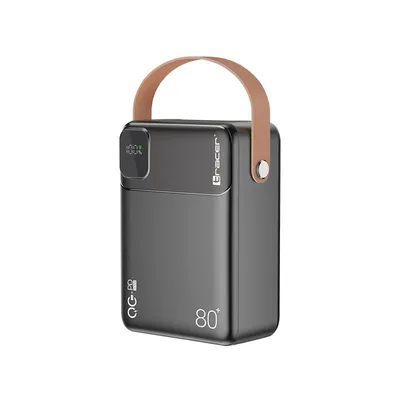 Zdjęcie produktu dla Tracer PRIME-V8, 80000 mAh, Litowo-jonowa (Li-Ion), Quick Charge 4+, Power Delivery 3.0, 3,7 V, 22,5 W, Czarny