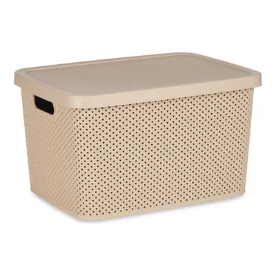 Produktbild von Kunststoffkorb mit Deckel, Organizer, 19 l