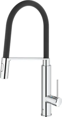 Productafbeelding van GROHE Concetto 31491000 sink mixer - Professional swivel spout - 360° rotation - Temperature and flow limiter -